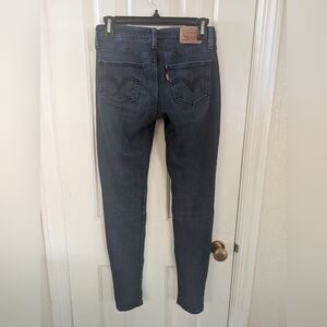 Levi's Women's Dark Gray Slim Jeans